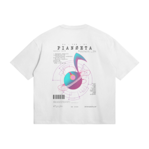T-shirt PIANØETA saturno